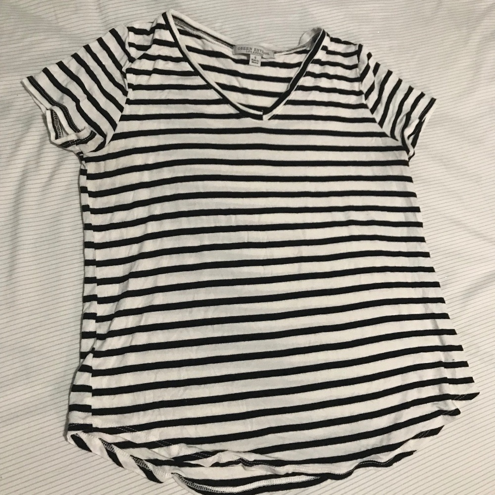 B&w striped tee